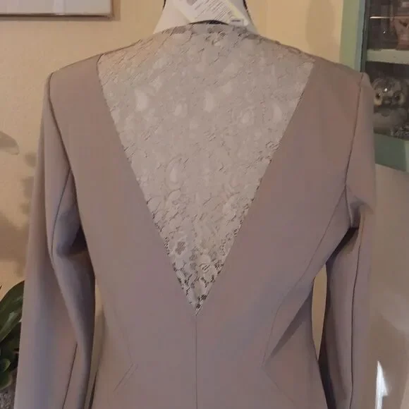 NWT Anna Verdi Dress With Lace Back